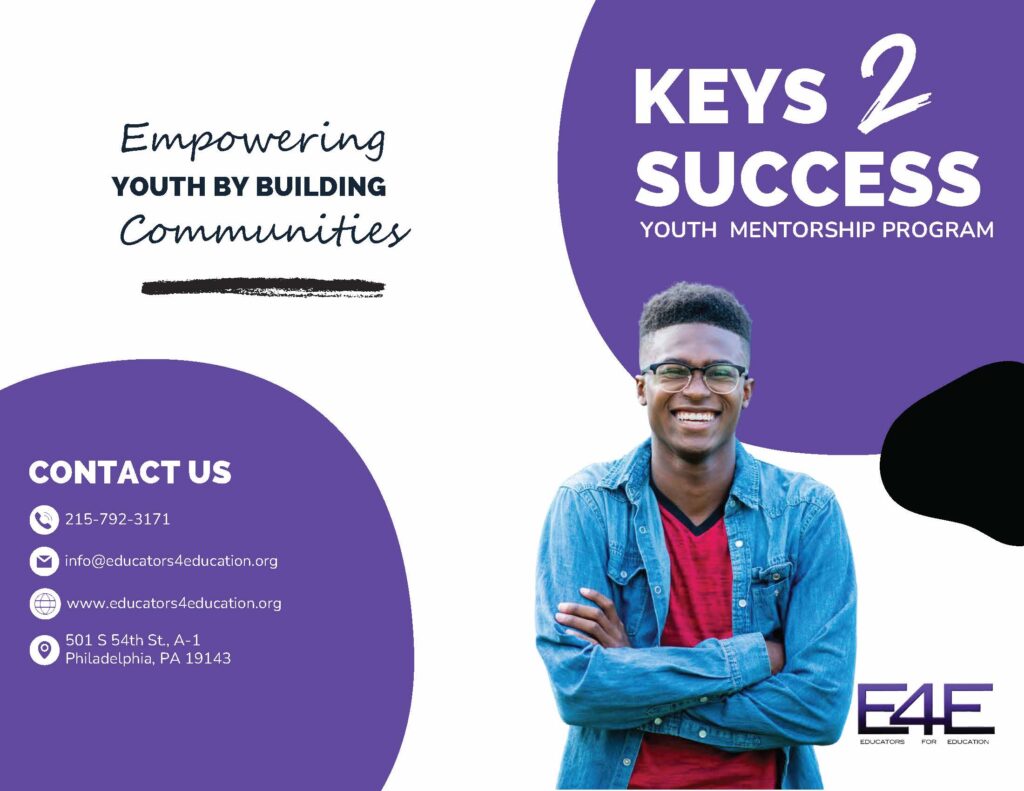 Key 2 Success Youth Mentoring Program flyer